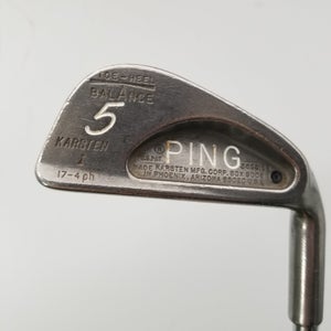 PING KARSTEN I 5 IRON EXTRA STIFF STEEL SHAFT 37" GOOD