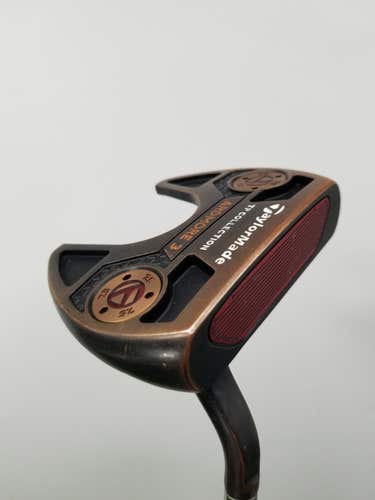 2018 TAYLORMADE TP COLLECTION ARDMORE 3 BLACK COPPER PUTTER 33.25" +HC GOOD