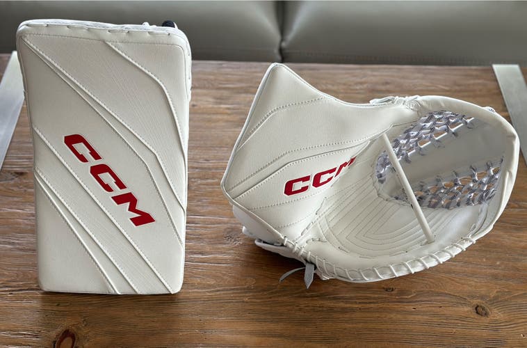 Pro Stock Pro Return CCM Eflex 6 Glove and Blocker - New - 580 Break - VERY Rare
