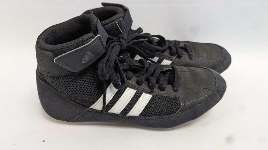 Used Adidas Junior 03.5 Wrestling Shoes
