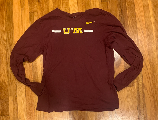 Minnesota "U of M" Nike Long Sleeve Shirt
