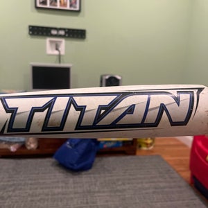 Used 2019 Easton USABat Certified Alloy 19 oz 28" Titan Bat