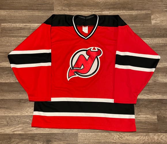 Vintage New Jersey Devils Hockey Jersey
