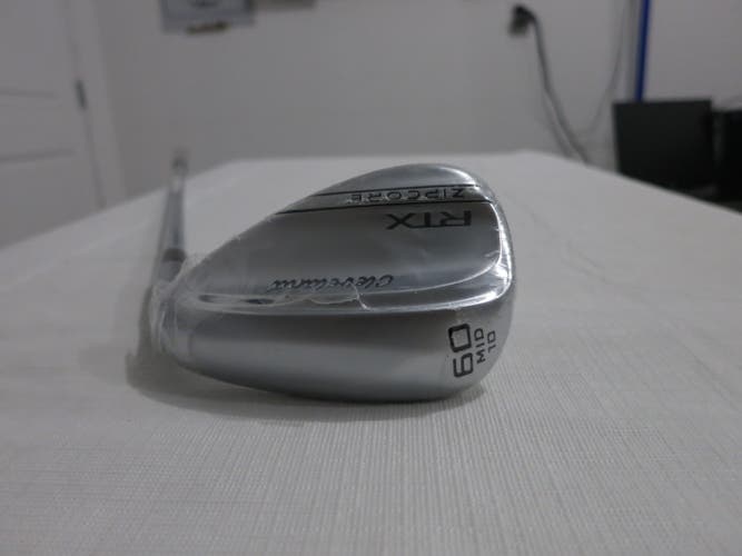 Cleveland RTX Zipcore Tour Satin Lob Wedge LW - 60.10* - DG Spinner Steel - NEW