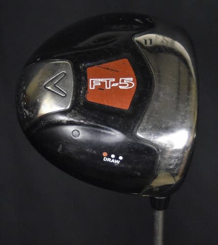 CALLAWAY FT-5 DRIVER LOFT:11 LENGTH:44 IN RIGHT HANDED NEW GRIP