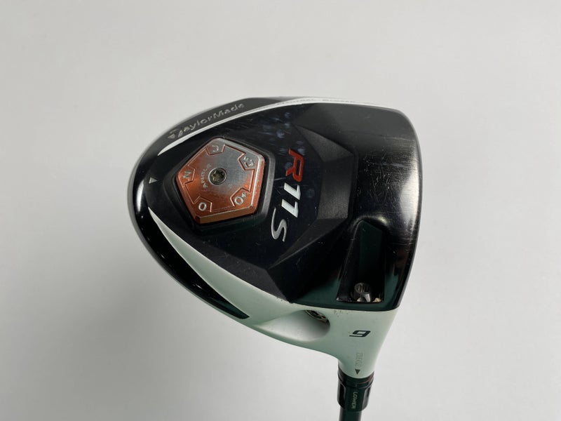 Taylormade R11s Driver 9* Aldila RIP Phenom Stiff Graphite Mens RH Midsize Grip