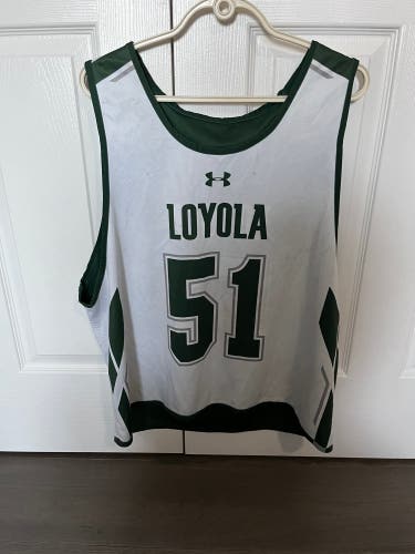 Loyola University Maryland Lacrosse Practice Pinnie