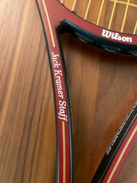 Vintage Wilson Jack Kramer Staff PWS Midsize Tennis Racquet 4 5/8