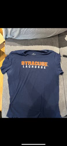 RARE TEAM ISSUED Syracuse Blue Men's Nike Shirt