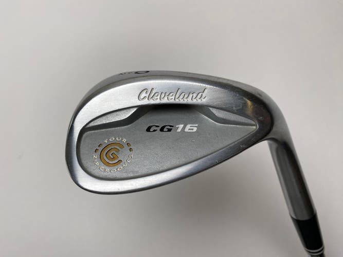 Cleveland CG16 Tour Satin Chrome 60* 12 Bounce Wedge Steel Mens RH