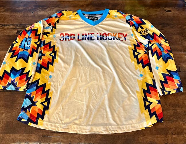 Native American Themed Jersey, Socks, And Shells.