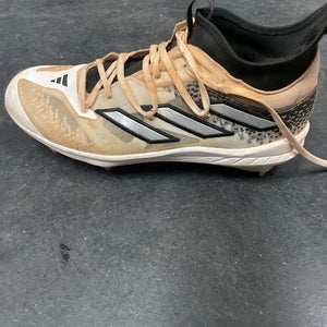 White Used Men's Low Top Metal Adizero afternurner 9