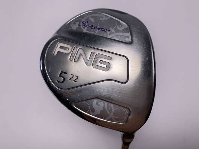 Ping Serene 5 Fairway Wood 22* ULT210 Ladies Graphite Womens RH