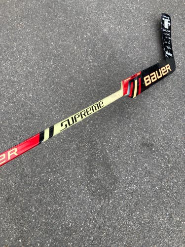 Used Junior Bauer Supreme One.5 LE Goalie Stick Regular 22.5" Paddle