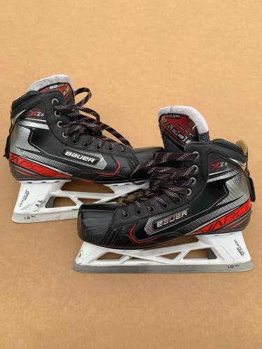 Used Bauer Vapor X2.9 Hockey Goalie Skates (10.5 - Senior)