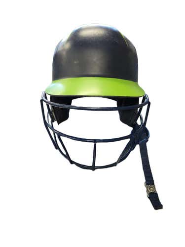Used Boombah Helmet W Mask One Size Standard Baseball & Softball Helmets