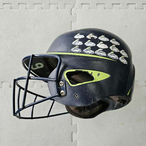 Used Boombah Helmet W Mask One Size Baseball And Softball Helmets