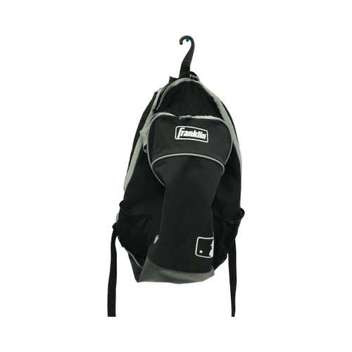 Used Franklin Black Backpack Baseball And Softball Equipment Bags