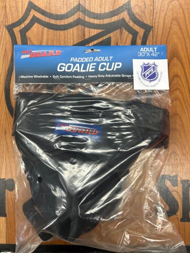 New Pro Guard Padded Goalie Cup - Adult