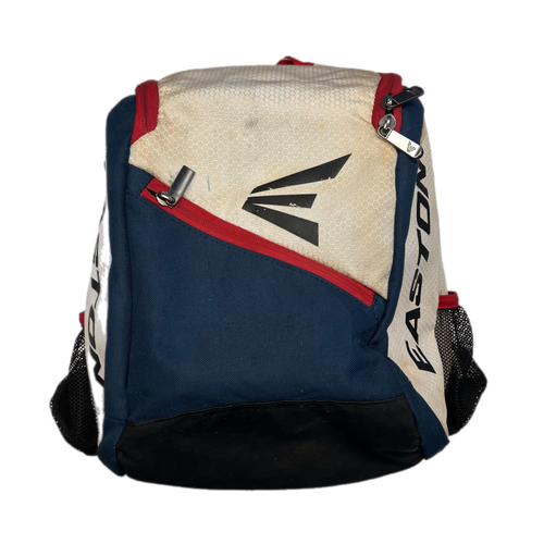 Easton Used White Player Backpack