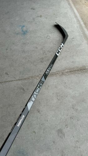 CUSTOM BLACK New Senior CCM Right Handed 90 Flex P92M Pro Stock Super Tacks AS-V Pro Hockey Stick