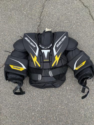 Used Junior Small Bauer Performance Goalie Chest Protector