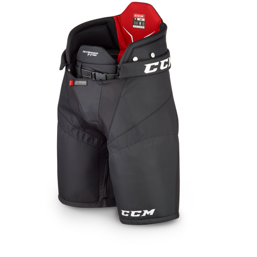 Black New Junior Medium CCM JetSpeed FT485 Hockey Pants Retail