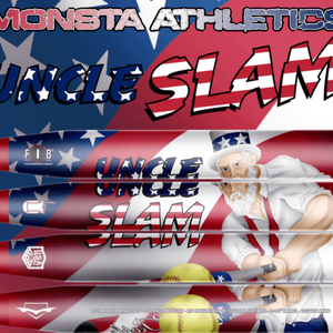 New 2023 Monsta Fallout Bat (Uncle Slam)Alloy 26 oz 34"