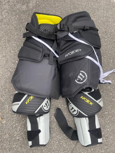 Used Junior Large Warrior Ritual x3 E+ Hockey Goalie Pants