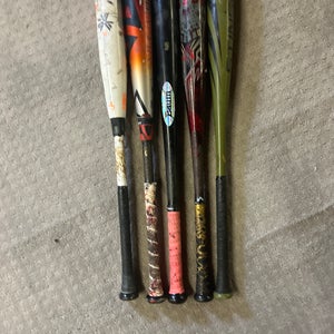 Used -3,-5 bats Bbcor Certified And USSa Bat