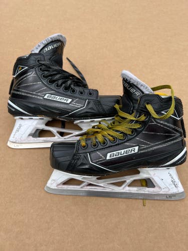 Used Intermediate Bauer Supreme 1S Hockey Goalie Skates (Size 5)