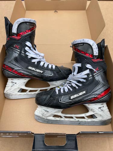 Used Senior Bauer Vapor 2X Hockey Skates Regular Width Size 6.5