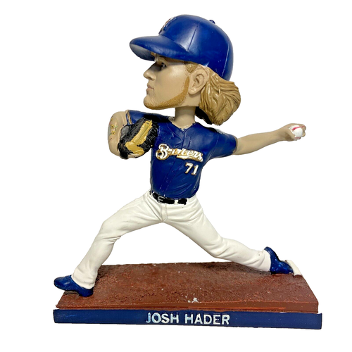 2019 Milwaukee Brewers Josh Hader Bobblehead! Used With a Box