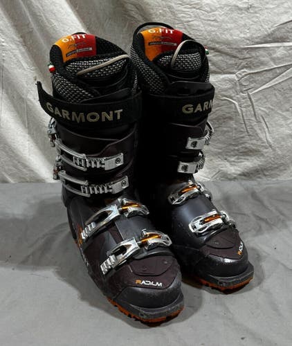 Garmont Radium Alpine Ski Touring Boots G-Fit Liners MDP 27 US Men's 9