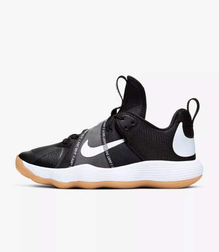 Nike React HyperSet Indoor Volleyball Size 8 Women / 6.5M Black White CI2955-010