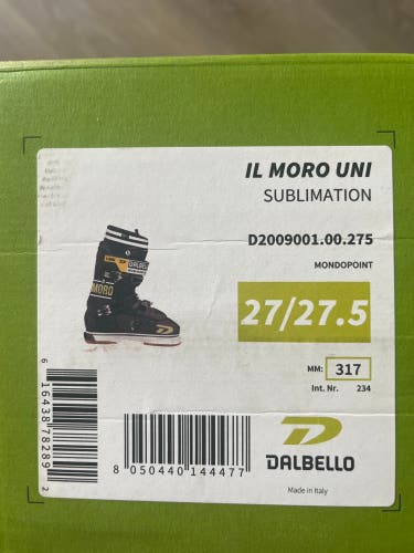 Used Men's Dalbello IL MORO UNI SUBLIMATION SKI BOOTS