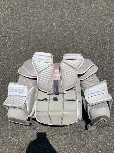 Used Senior Small Warrior Ritual G2 PRO Goalie Chest Protector