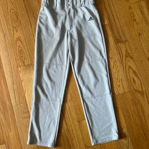 Gray Used Medium Adidas Game Pants