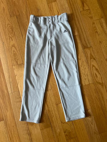 Gray Used Medium Adidas Game Pants