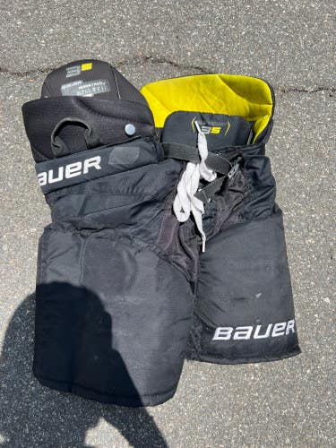 Used Junior Medium Bauer Supreme 3S Hockey Pants