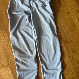 Gray Used Large Nike Game Pants