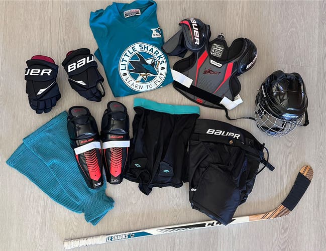 Used Bauer Starter Kit (10 Items) Like New