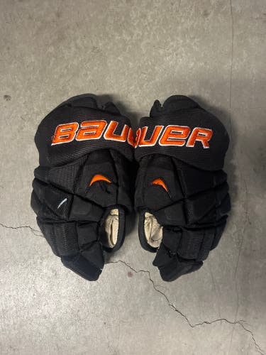 Bauer 13" Anaheim Ducks Dustin Penner Pro Stock Vapor APX Pro Gloves