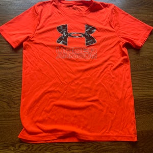 Under Armor Orange Athletic Shirt