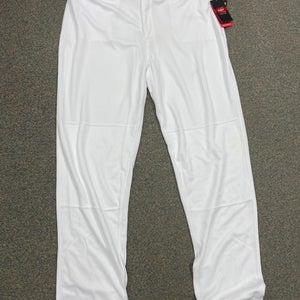 White New XXL Adult Men's Rawlings Game Pants