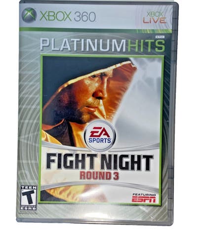Fight Night Round 3 (Microsoft Xbox 360, 2006) Tested With Manual