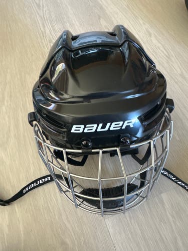 Youth Bauer Prodigy Helmet combo with face protector