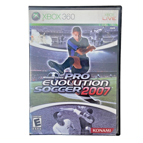 Pro Evolution Soccer 2007 (Microsoft Xbox 360, 2007) Tested With Manual