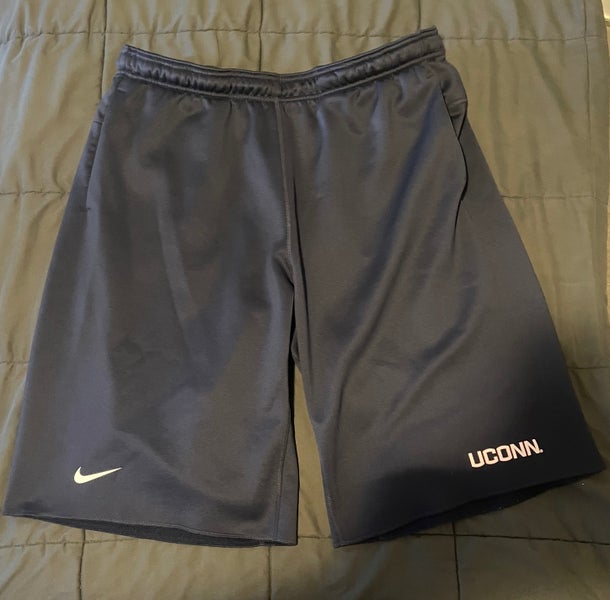 NIKE UCONN FOOTBALL TEAM SHORTS - NAVY (XXL)
