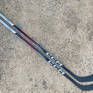 2 Pack CCM JETSPEED FT6 PRO Pro Stock Hockey Stick Grip P90 85 Flex Left 4558